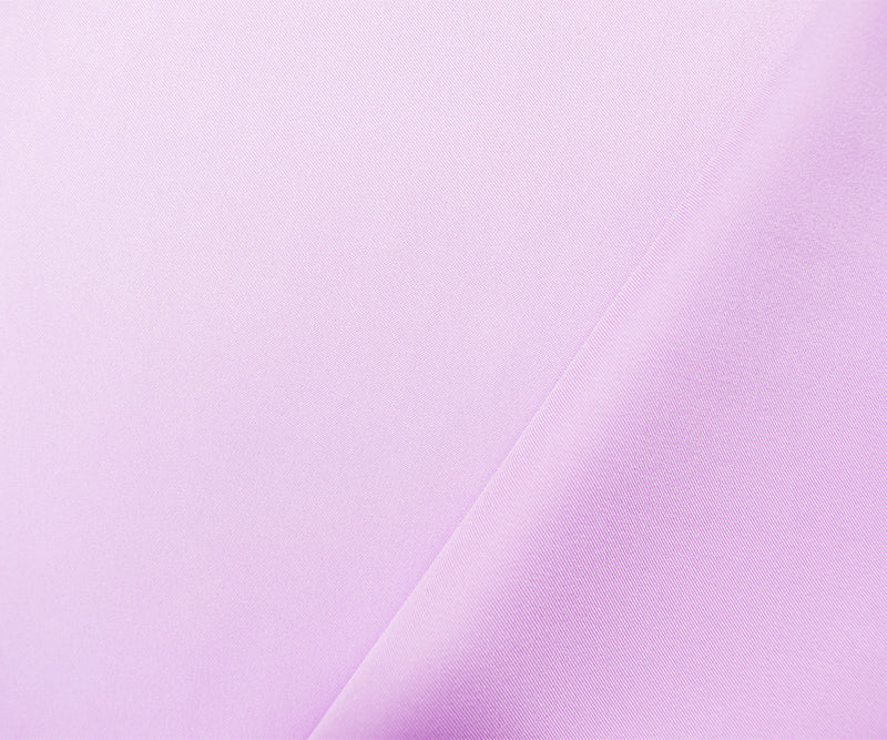 Light Purple Poly Stretch Spandex Lamour Solid Satin Woven Fabric