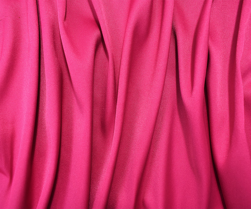 Pink Poly Stretch Spandex Lamour Solid Satin Woven Fabric
