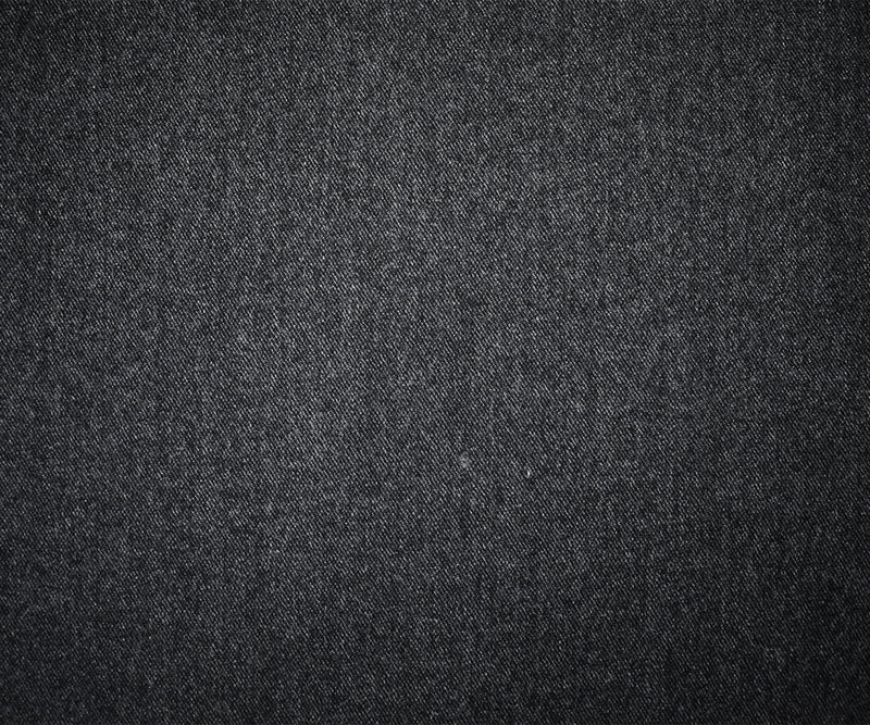 Black-Gray Wool Texture Twill Woven Jacketing Fabric