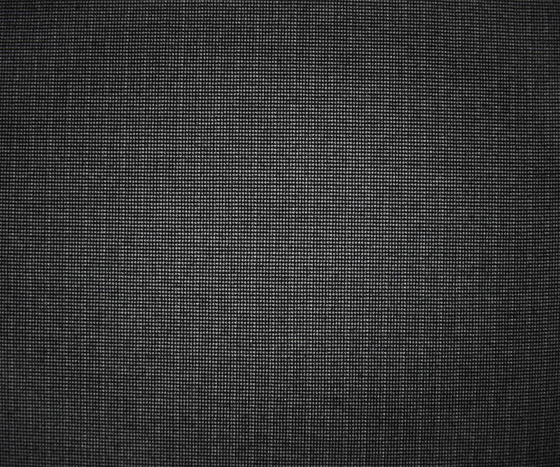 Gray-Black Poly Wool Spandex Stretch Stripe Double Sided Double Knit Fabric