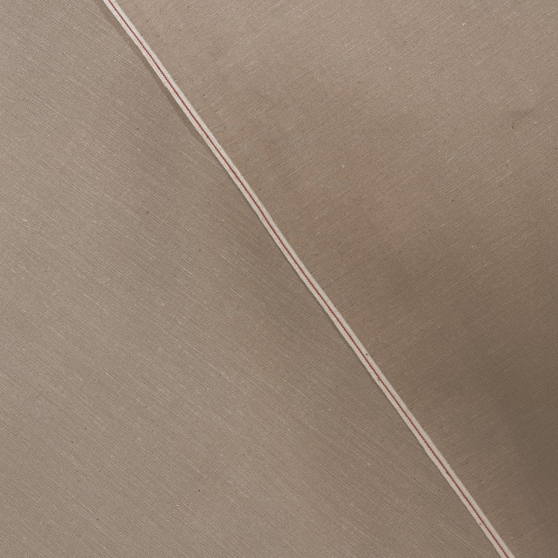 Beige 4 oz. Cotton-Linen Solid Cross Hatch Woven Fabric