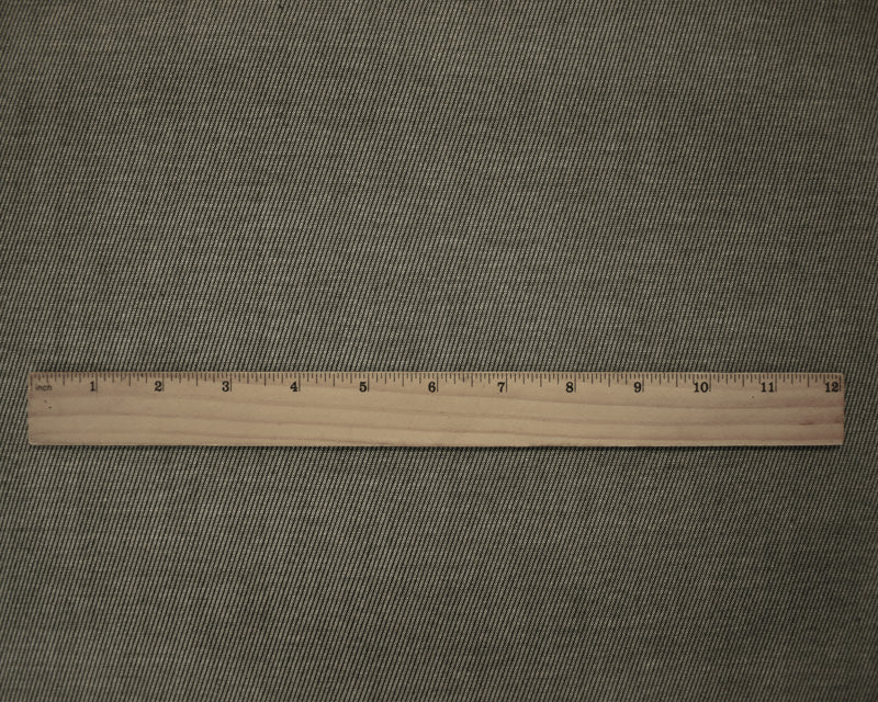 Green-Gray 4 oz. Cotton Blend Japanese Selvedge Denim Woven Fabric