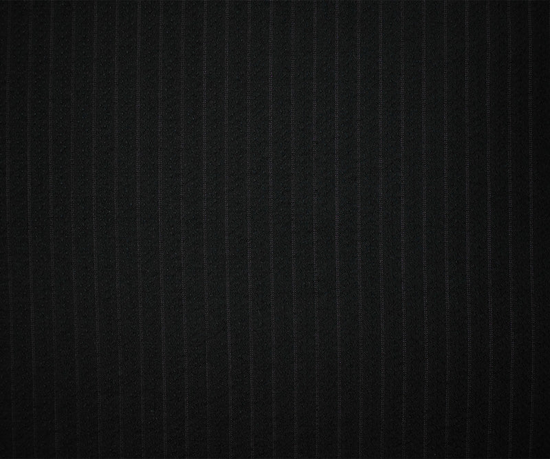 Black-Red Wool Cotton Stripe Dobby Woven Fabric