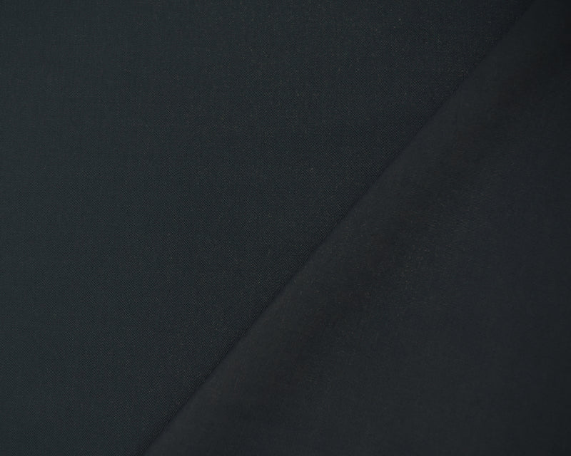Gray Tropical Wool Poly Solid Woven Suiting Fabric