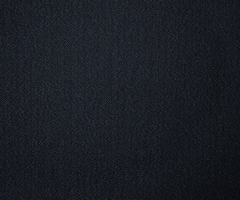 Blue-Gray Wool Rayon Herringbone Twill Woven Suiting Fabric