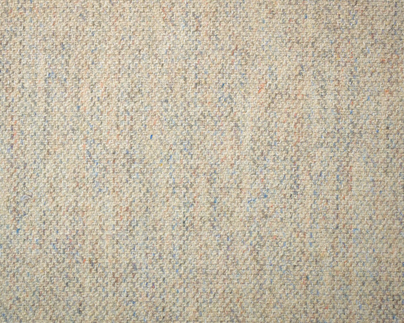 9 YD PC-Beige-Multi Wool Poly Texture Woven Jacketing Fabric