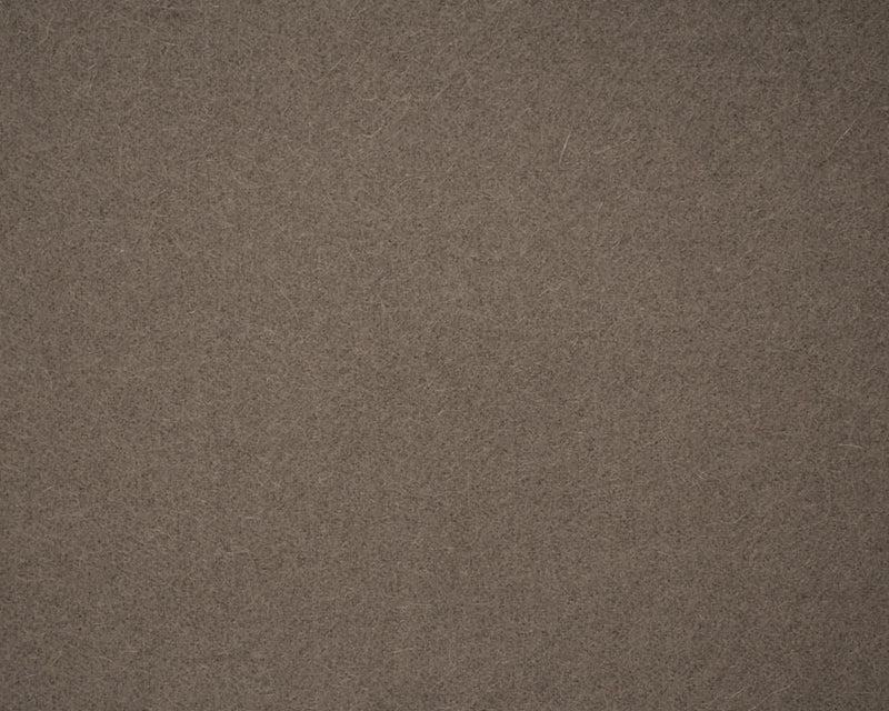 6 YD PC-Gray Wool Poly Solid Fur Like Woven Coating Fabric