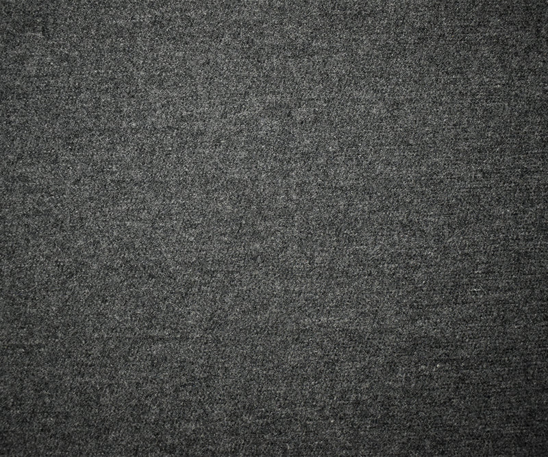 5 YD PC-Heather Gray Wool Poly Woven Jacketing Fabric