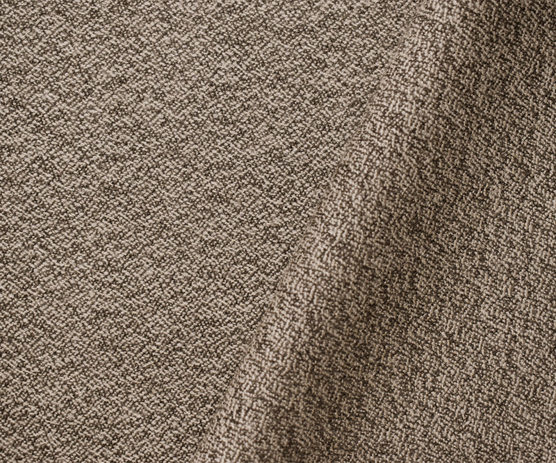 8 YD PC-Beige-Brown Wool Poly Texture Dobby Woven Suiting Fabric