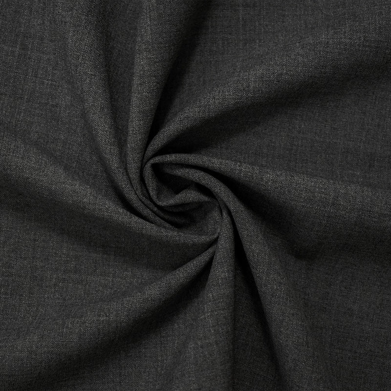 Tonal Gray Wool Poly Heather Woven Suiting Fabric
