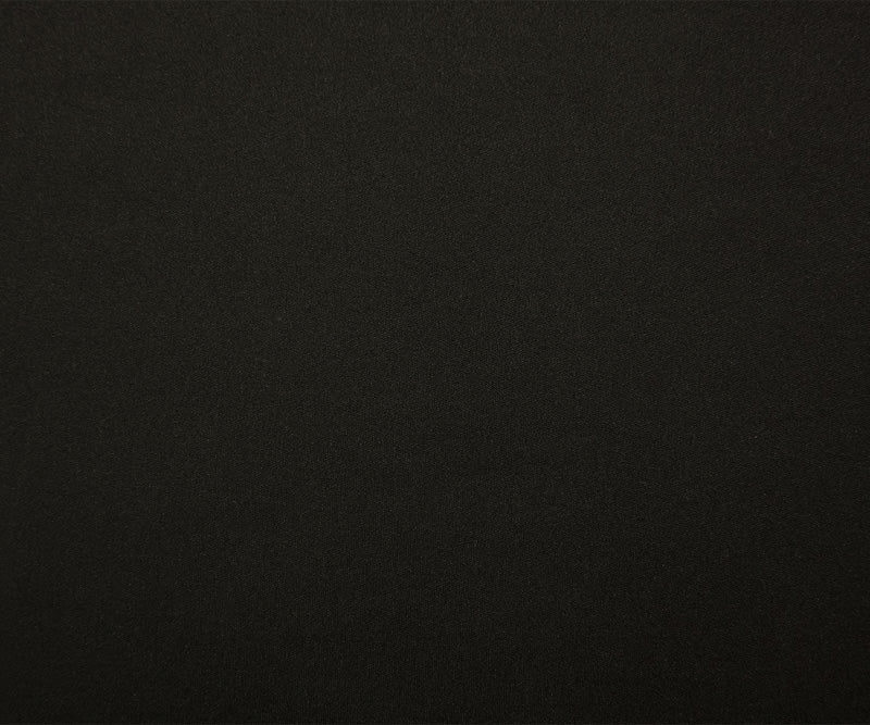 Gray-Black Wool Blend Stretch Heather Double Knit Fabric