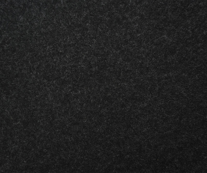Black-Gray Wool-Nylon Texture Sweater Knit Fabric