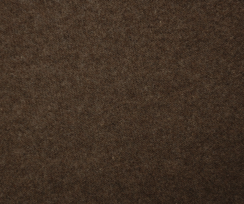 Brown-Gray Wool Poly Spandex Stretch Brushed Jersey Knit Fabric