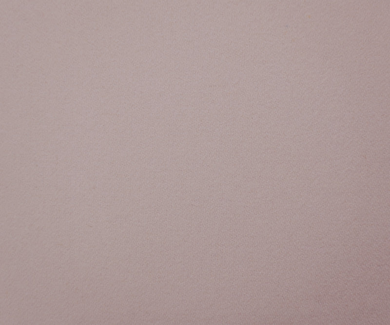 Pink Wool Poly Solid Single Side Brushed Woven Coating Fabric