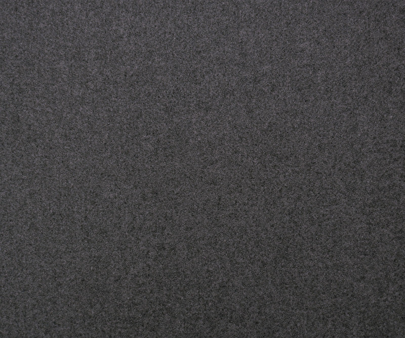 Heather Gray Wool Poly Double Brushed Woven Coating Fabric