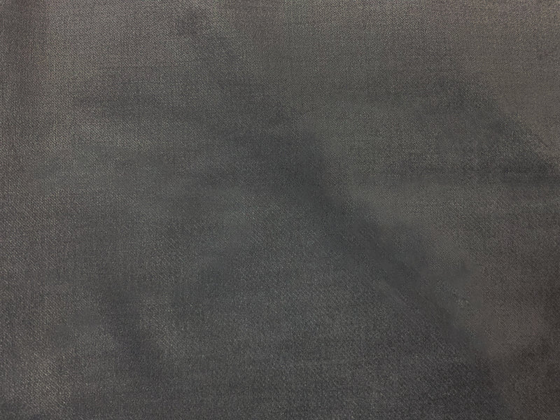 Gray Rayon Spandex Stretch Solid Velvet Woven Fabric