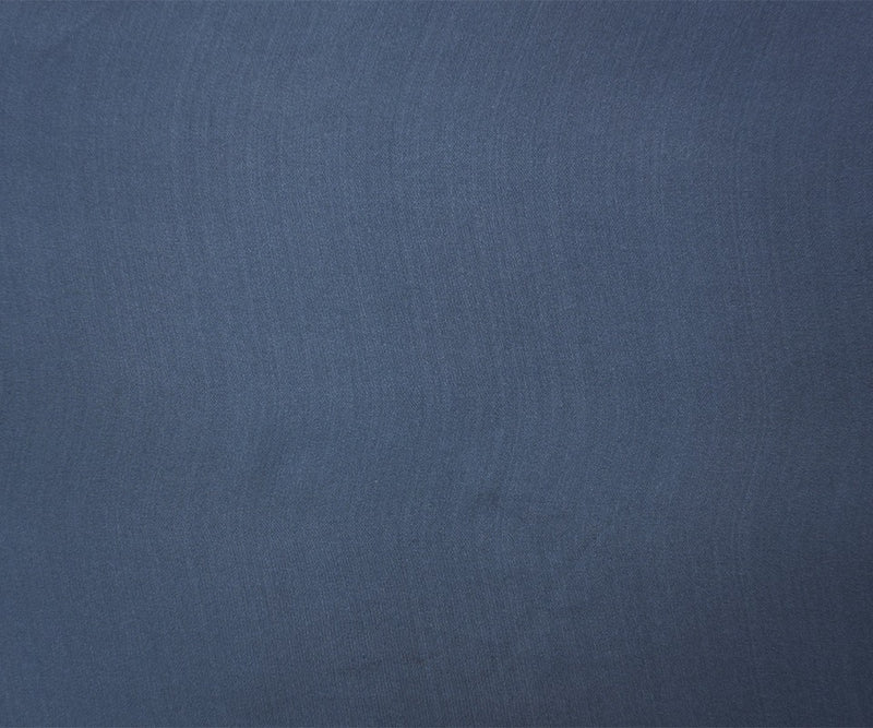 Dark Blue Silk Solid Chiffon Woven Fabric