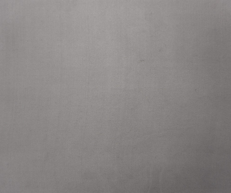 Gray Silk Solid Chiffon Woven Fabric