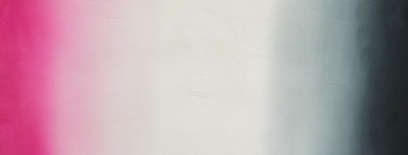 Pink-Gray Silk Ombre Printed Interlock Knit Fabric