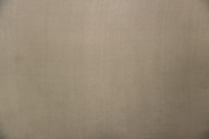 Taupe Brown Silk Solid Chiffon Woven Fabric