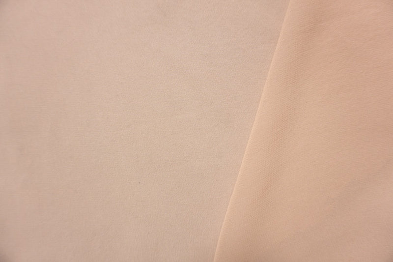 Beige Silk Solid Chiffon Woven Fabric