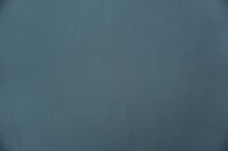 Deep Teal Silk Solid Georgette Woven Fabric