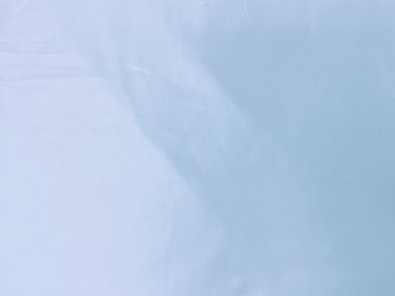 Light Blue Poly Solid Twill Satin Woven Fabric