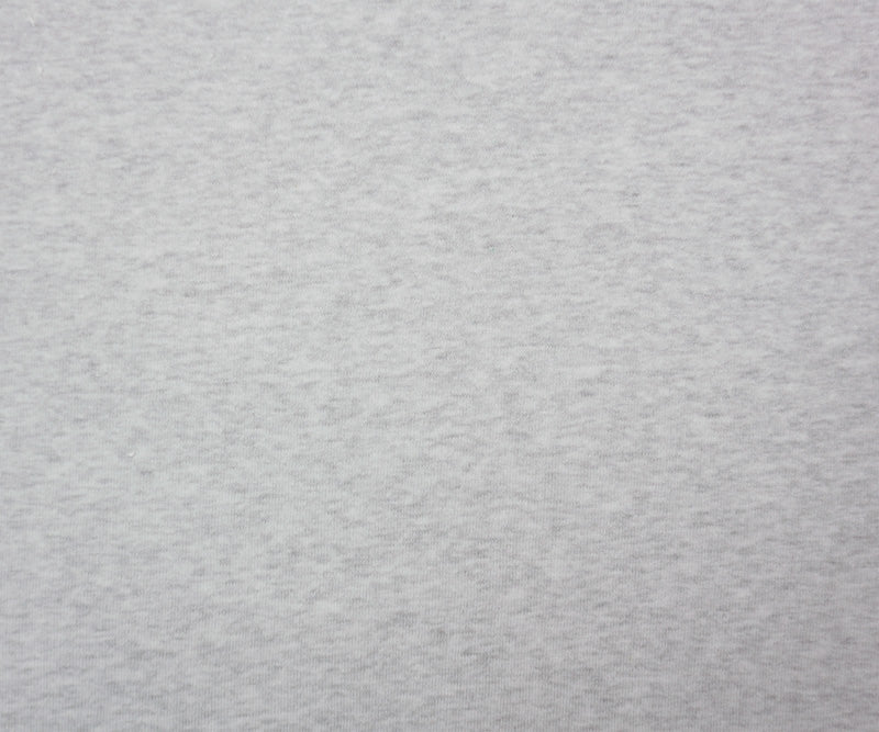 Gray-White 15 oz. Cotton Heavy Sweatshirt Fleece Knit Fabric