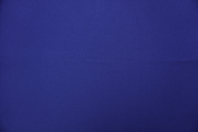 Cobalt Blue Washed Rayon Linen Solid Reorderable Woven Fabric