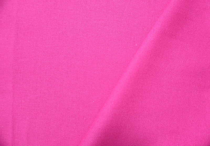 Fuchsia Pink Washed Rayon Linen Solid Reorderable Woven Fabric