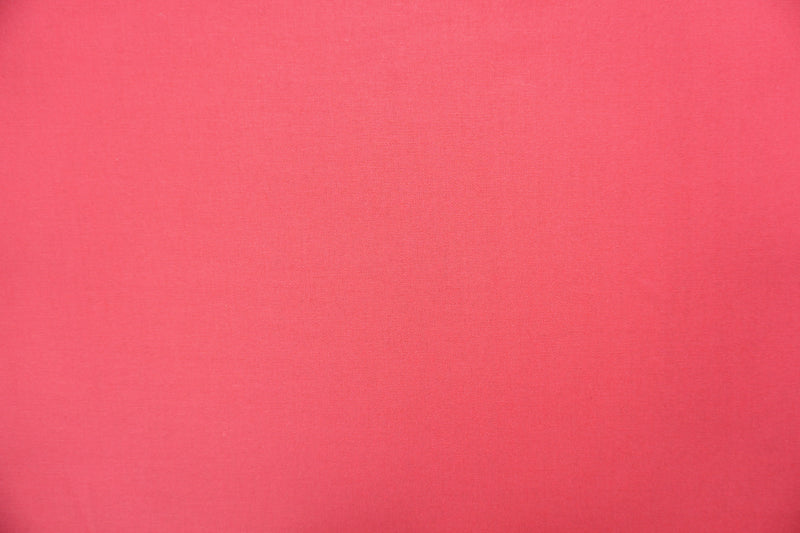 Coral Rose Pink Washed Rayon Linen Solid Reorderable Woven Fabric