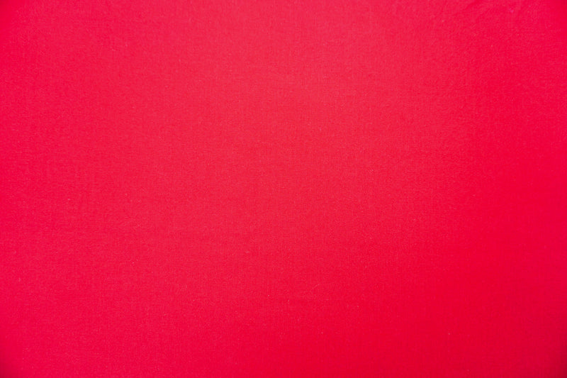 Red Washed Rayon Linen Solid Reorderable Woven Fabric