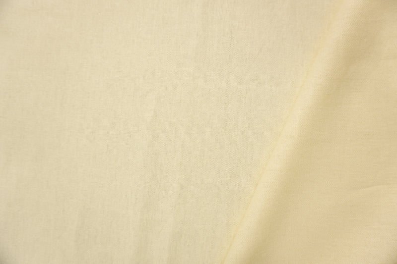 Light Yellow Washed Rayon Linen Solid Reorderable Woven Fabric