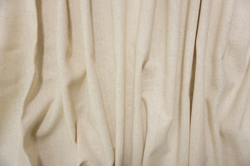Off White Natural Washed Rayon Linen Solid Reorderable Woven Fabric