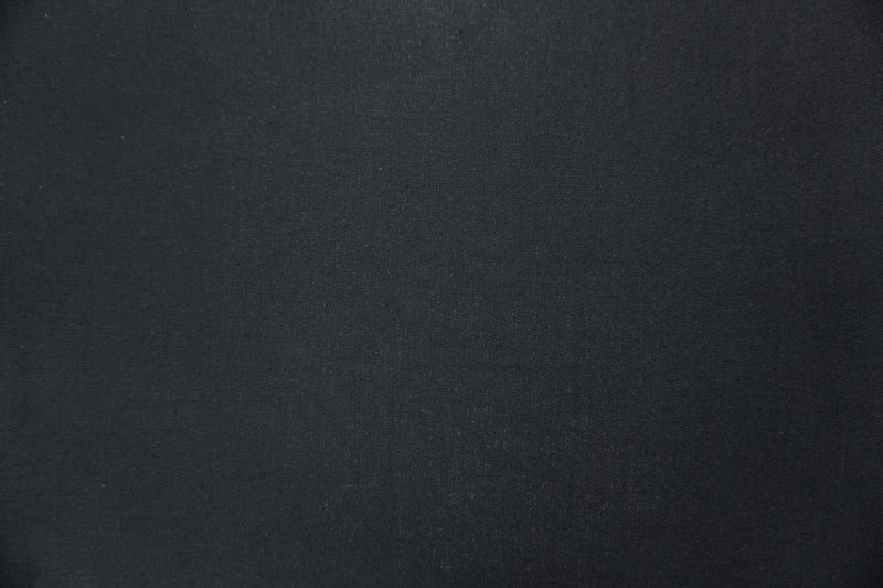 Black Washed Rayon Linen Solid Reorderable Woven Fabric
