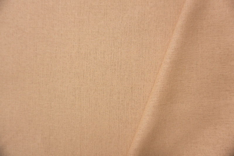 Tan Beige Washed Rayon Linen Solid Reorderable Woven Fabric