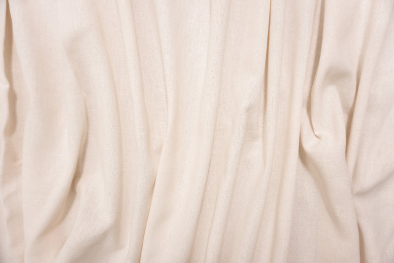 Light Beige Washed Rayon Linen Solid Reorderable Woven Fabric