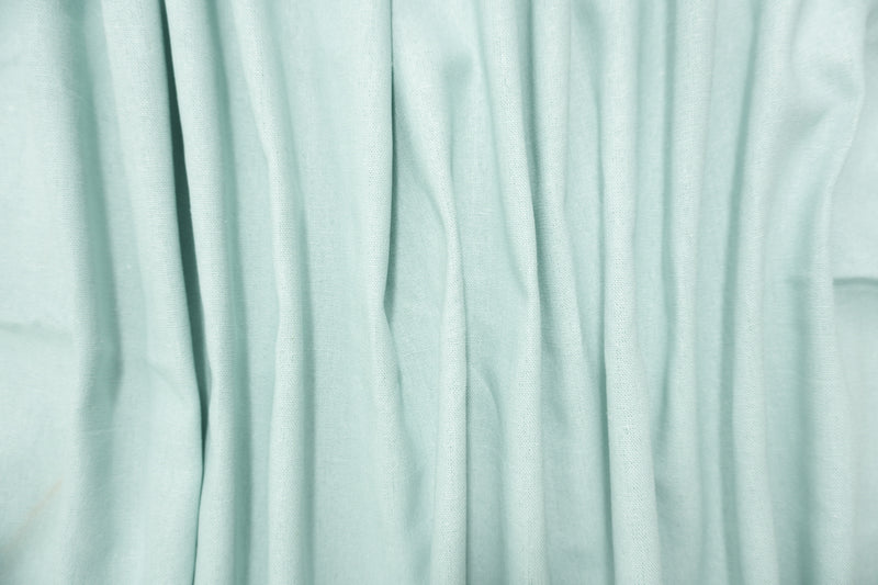 Blue Washed Rayon Linen Solid Reorderable Woven Fabric