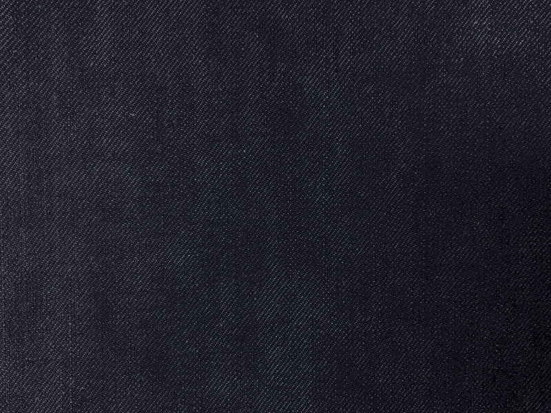 Dark Navy Blue 12 oz. Cotton Japanese Selvedge Denim Fabric
