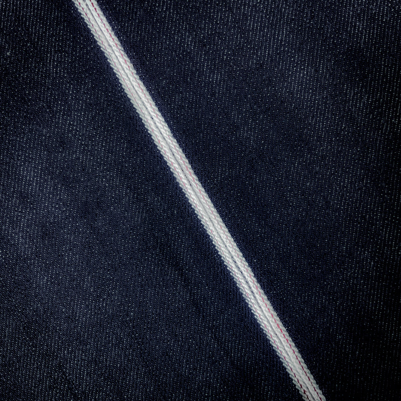 Deep Night Navy 12 oz. Cotton Selvedge Twill Denim Woven Fabric
