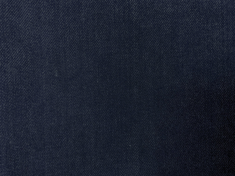 Night Navy 11 oz. Blue Cotton Selvedge Twill Denim Woven Fabric