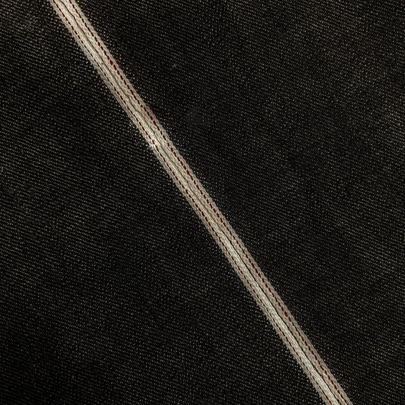 Black 13 oz. Cotton Twill Denim Woven Fabric