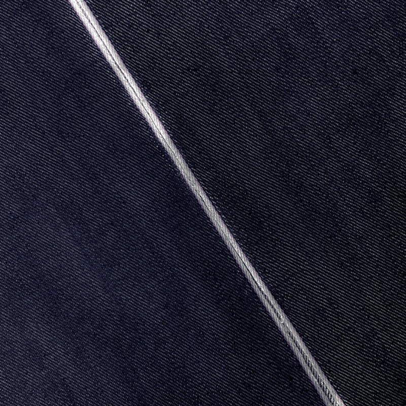 Dark Navy Blue 8 oz. Cotton Japanese Selvedge Denim Fabric
