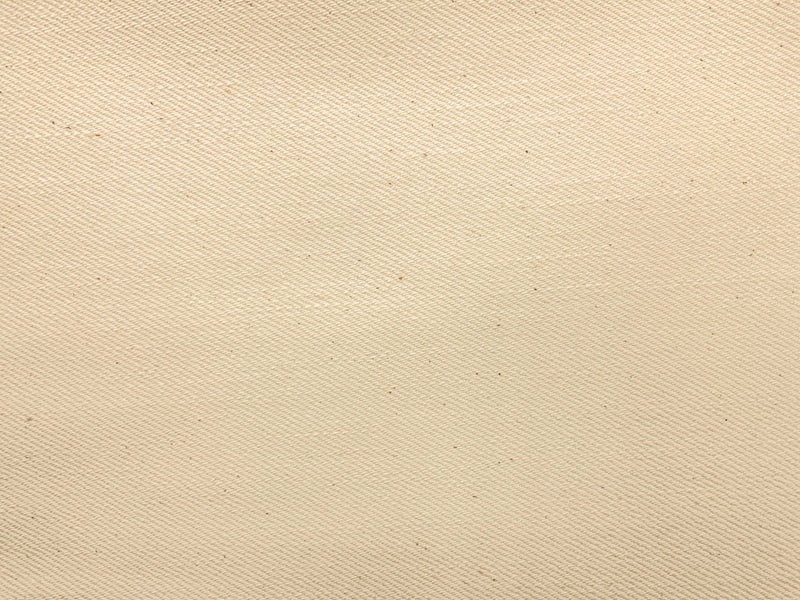 Beige 12 oz. Cotton Twill Selvedge Denim Woven Fabric