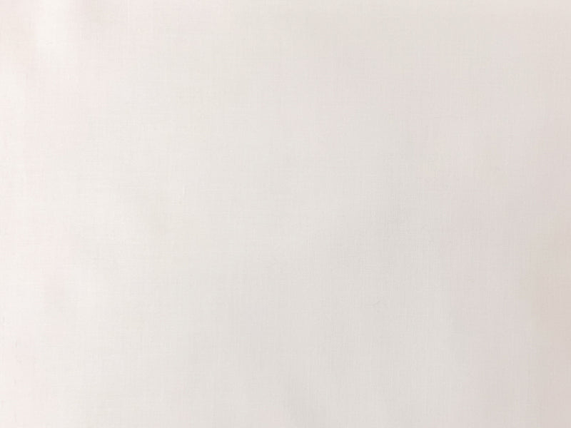 White 3 oz. Cotton Solid Japanese Selvedge Batiste Fabric