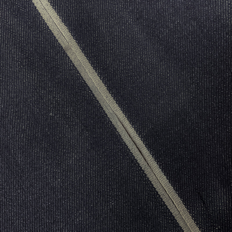 Dark Navy Blue 10 oz. Cotton Selvedge Twill Denim Woven Fabric