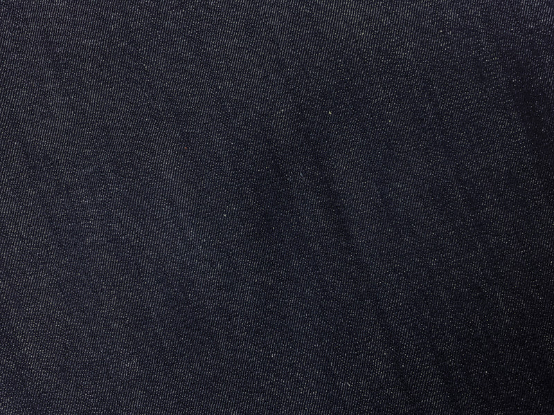 Dark Navy Blue 10 oz. Cotton Selvedge Twill Denim Woven Fabric