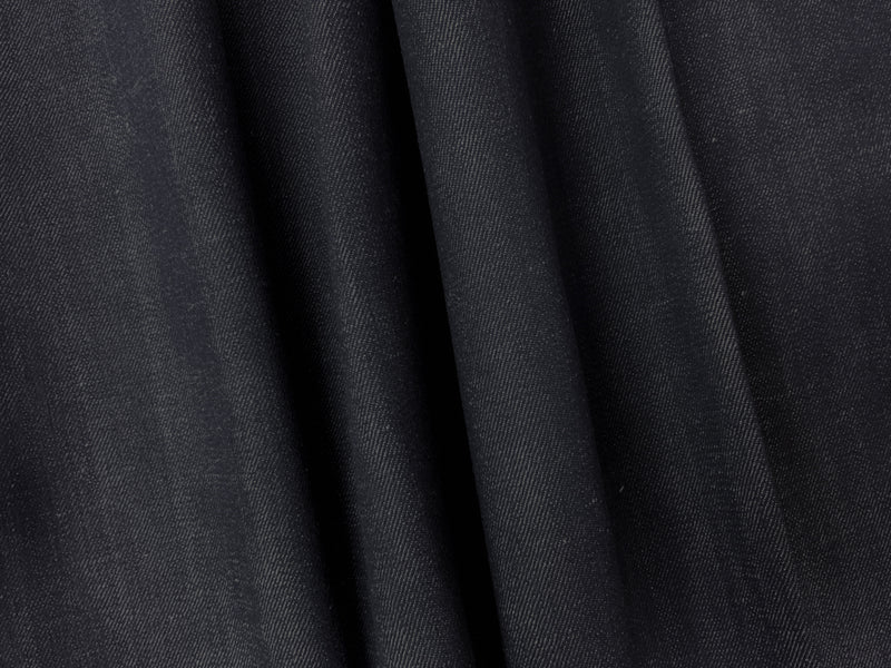 Dark Navy Blue 10 oz. Cotton Selvedge Twill Denim Woven Fabric