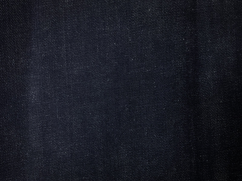 Navy Blue 11 oz. Cotton Selvedge Twill Denim Woven Fabric