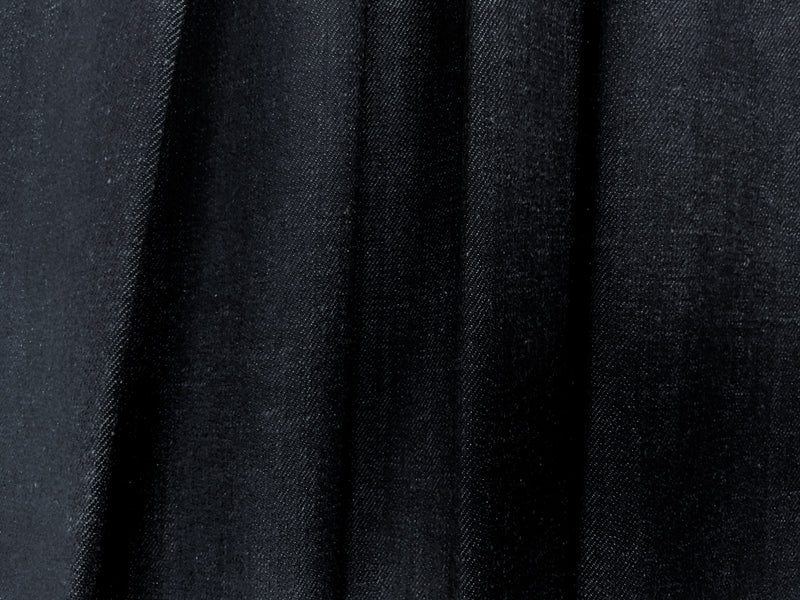 Navy Blue 11 oz. Cotton Selvedge Twill Denim Woven Fabric